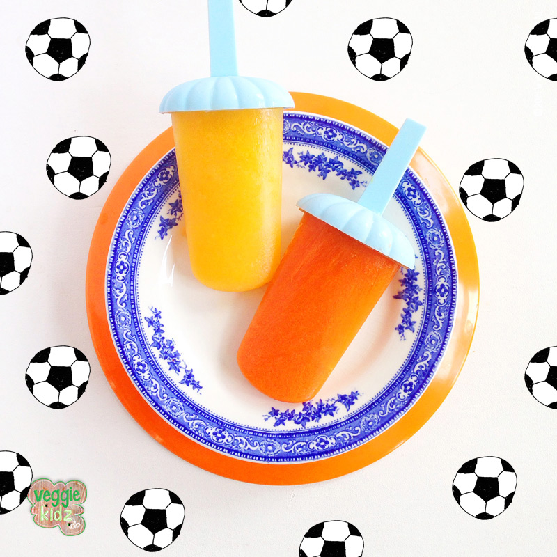 Maak zelf je eigen WK-ijsjes! #veggiekidz