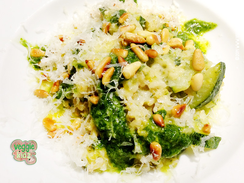 risotto met courgette